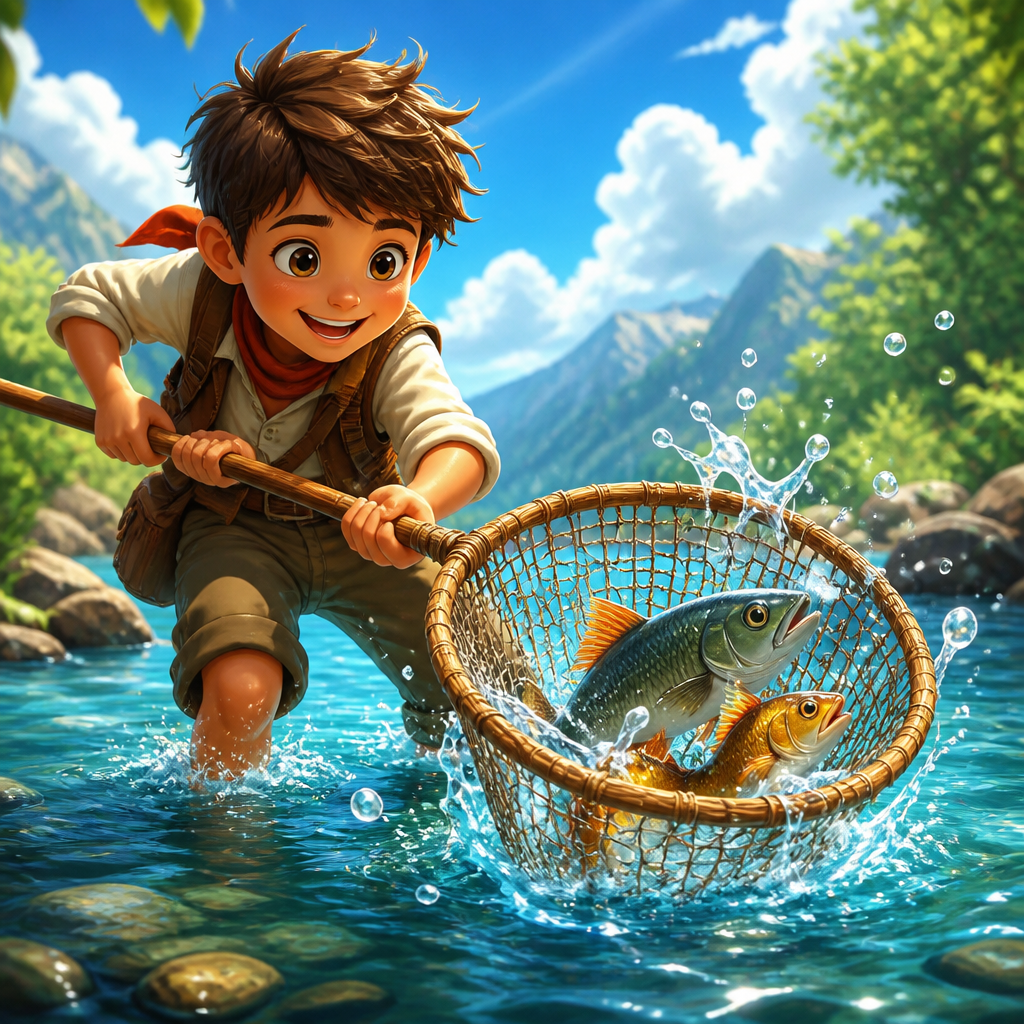 catch with a net