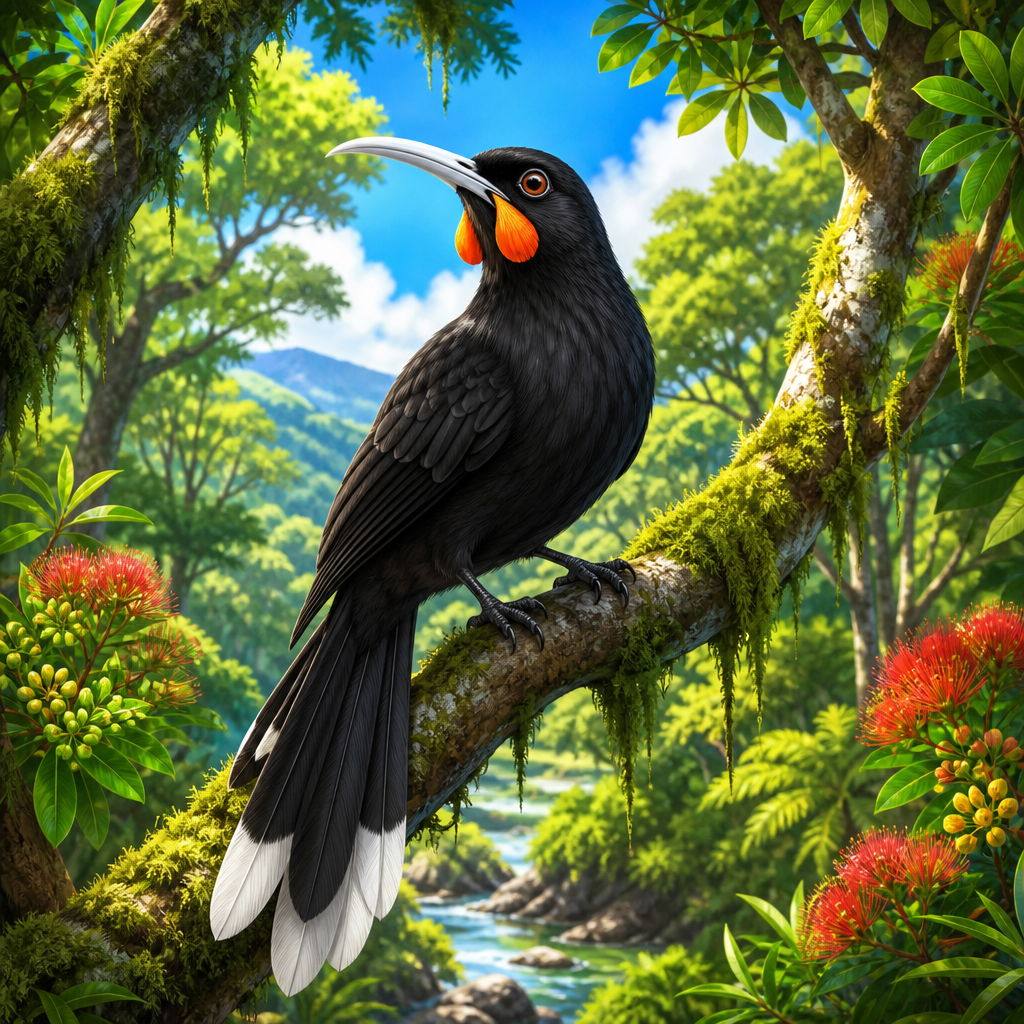huia bird