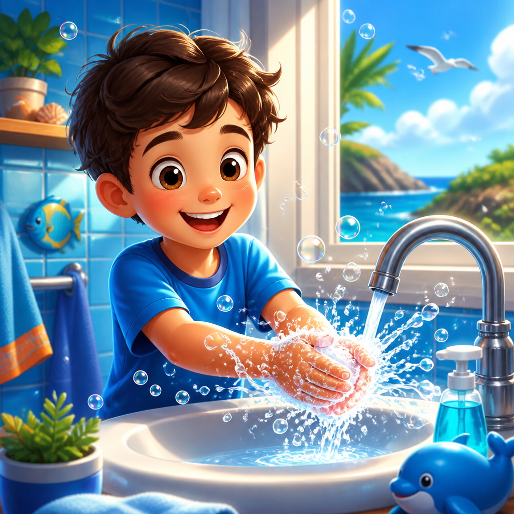 wash