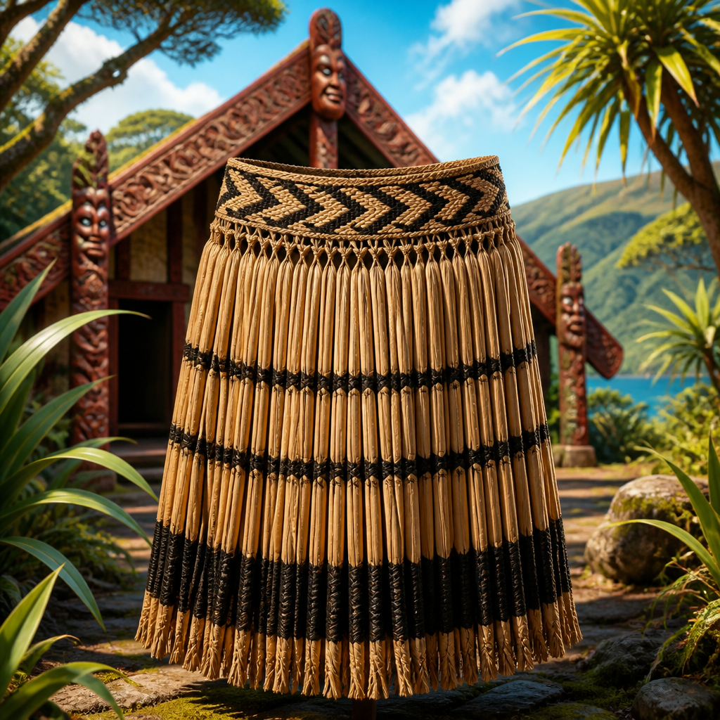 piupiu (flax skirt)
