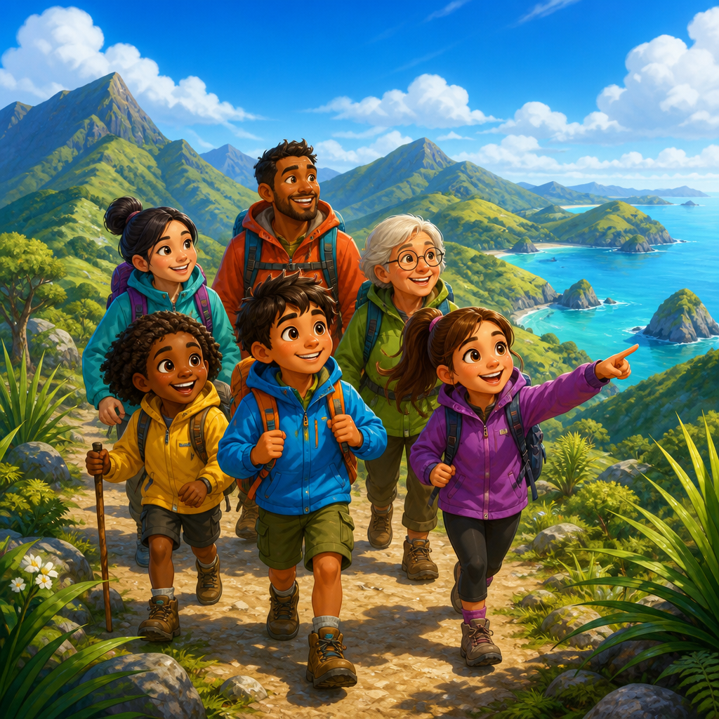 group travelling together