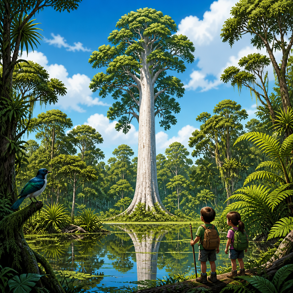 kahikatea tree