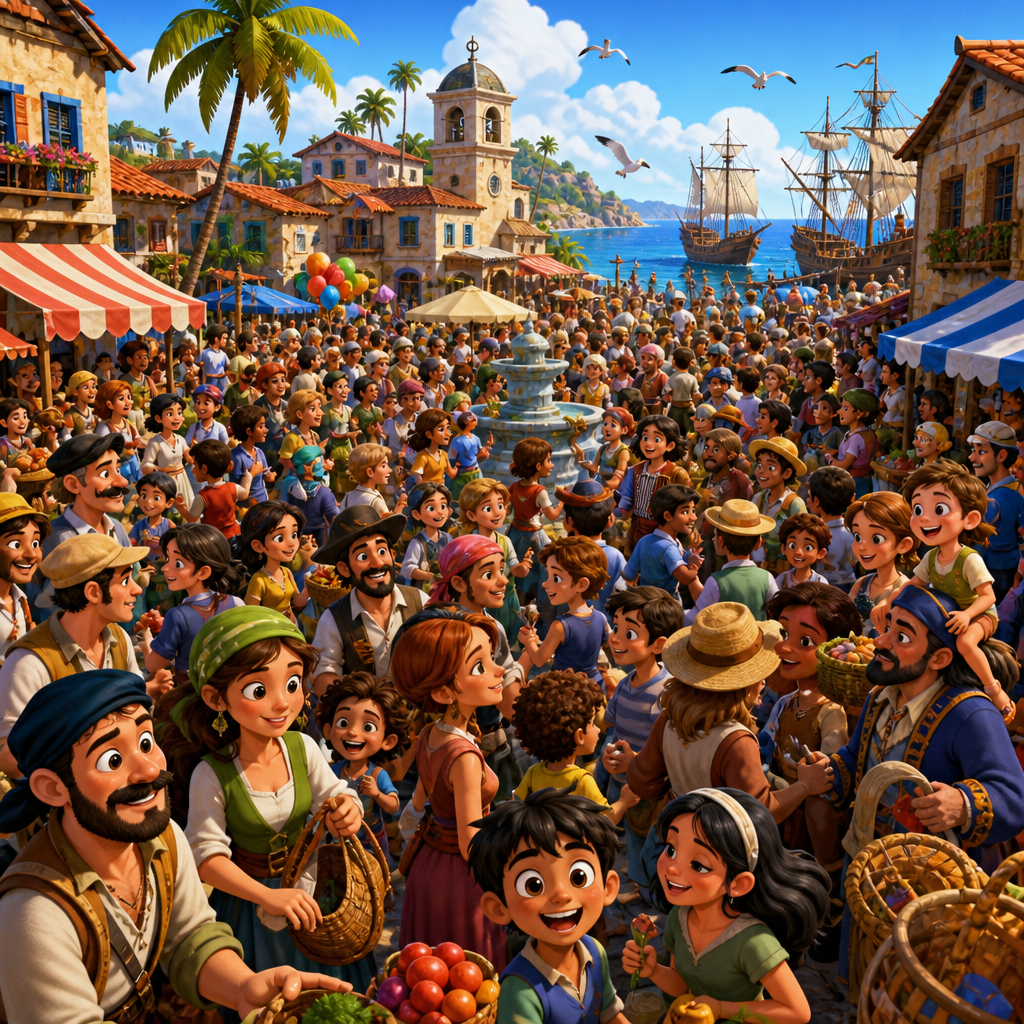 crowded